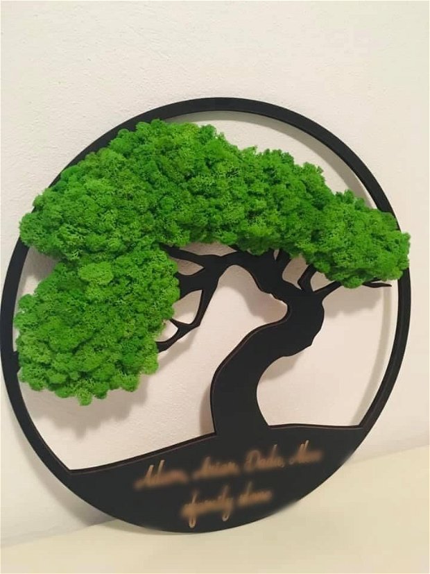 Tablou bonsai personalizat