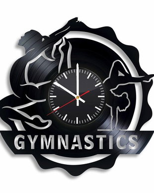 GIMNASTICA - ceas de perete