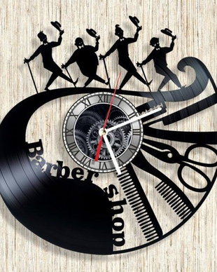 BARBERSHOP - ceas de perete