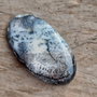 Cabochon opal dendritic, 46x26 mm