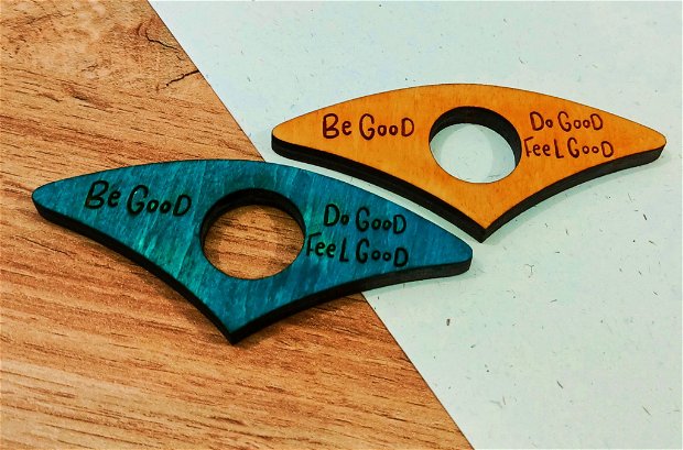 Inel pentru citit "Be good, do good, feel good"