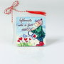 Martisor din lemn tip brosa - Infloreste unde ai fost sadit