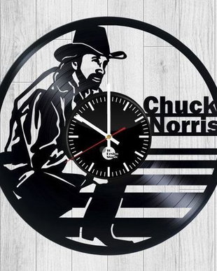 CHUCK NORRIS- ceas de perete