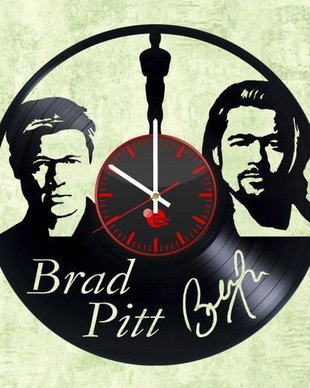 BRAD PITT- ceas de perete