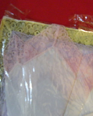 Set 3 batiste cu dantela
