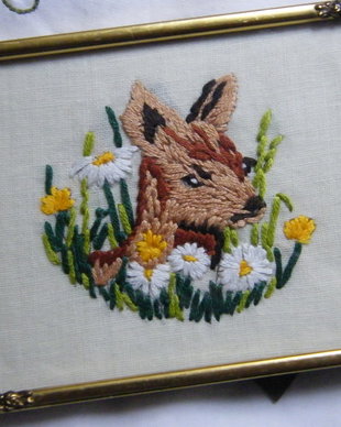 Tablou broderie