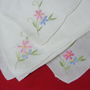 Set 6 servete brodate 40cm