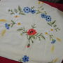 Husa perna broderie rustica