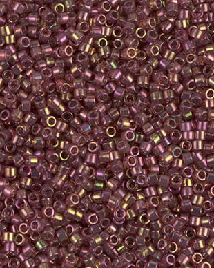 Margele Delica, 11/0, Gold Red Luster - 0103