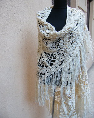 Esarfa crosetata 2,40m