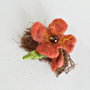 Brosa cu floare impaslita - Martisor