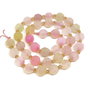 Agat poliedru pastel 8x8mm (sirag 18cm)   MG.0040