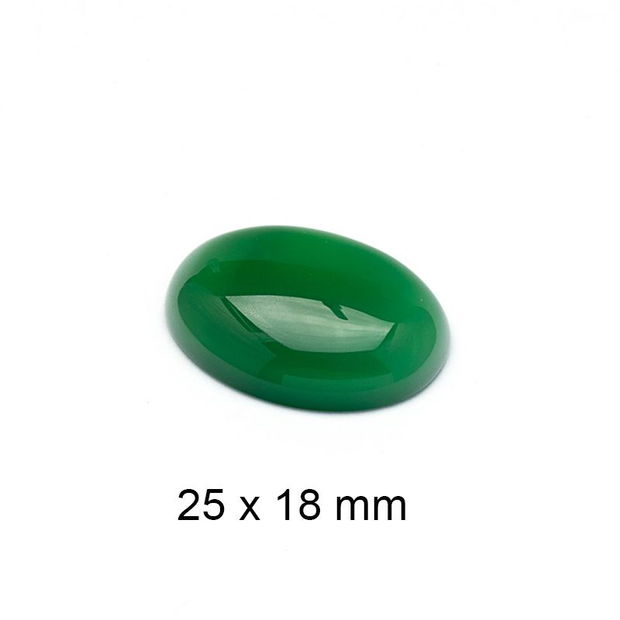 Cabochon Agat, 25 x 18 mm, A-876