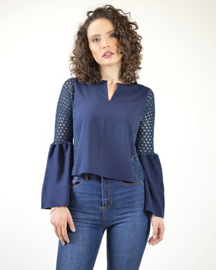 Bluza boho crosetata