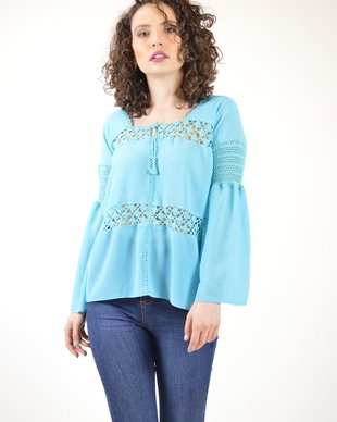 Bluza boho crosetata