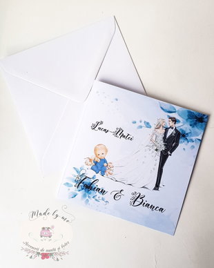 Invitatie nunta si botez