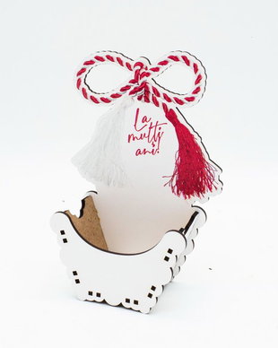 Cutie decorativa din lemn - CD1133
