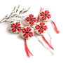 Martisor  traditional brodat manual - Martisor romanesc
