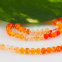 Carnelian fatetat 3mm (1sir)