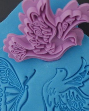 K1309 - Cutter / forma pt fondant, pasare, insecte fluture libelula