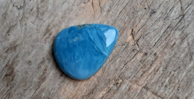 Cabochon opal albastru, 32x26 mm