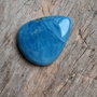 Cabochon opal albastru, 32x26 mm