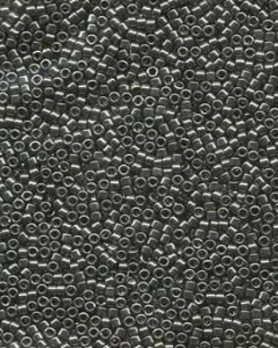 Margele Delica, 11/0, Galvanized Khaki Dyed - 0452