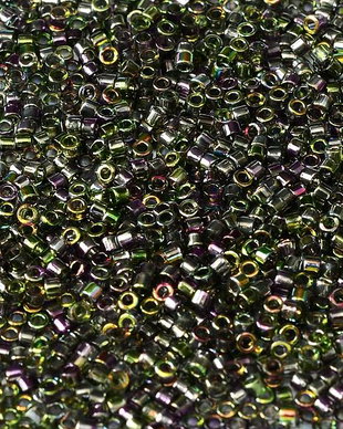 Margele Delica, 11/0, Crystal Magic Orchid - 2205