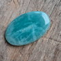 Cabochon amazonit, 42x26 mm