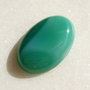 Cabochon 2 agata verde aprox 30.3x20x6.8 mm