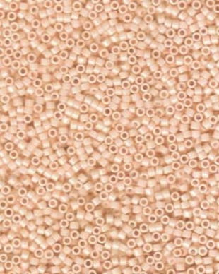 Margele Delica, 11/0, Opaque Lt.Peach - 1492