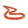 Jad rondele fatetate, portocaliu 8x5mm (10buc)  MG.0045