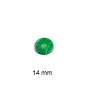 Cabochon malachit sintetic, 14 mm, A914 M8