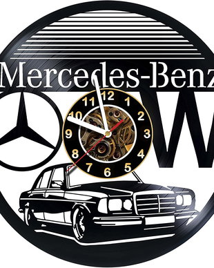 Mercedes Benz - ceas de vinil
