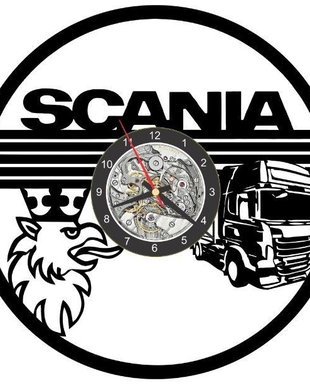 SCANIA- ceas de perete
