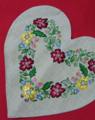 Nou  husa perna broderie manuala