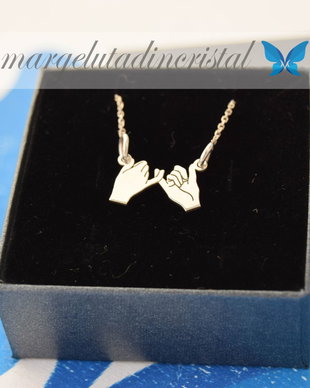 Lantisor / Colier / Promise/Pinky Promise   Argint 925
