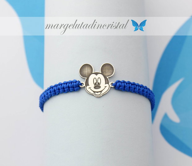 Set bratari  Mickey Si Minnie / Argint 925