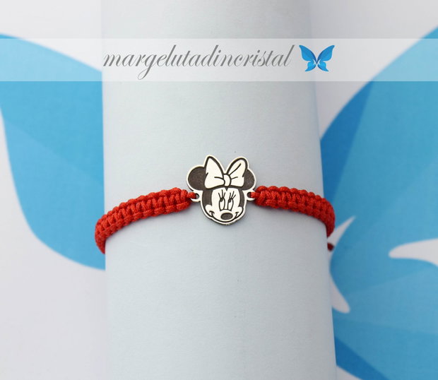 Set bratari  Mickey Si Minnie / Argint 925
