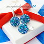 Set Swarovski  Regal Chaton / Argint 925