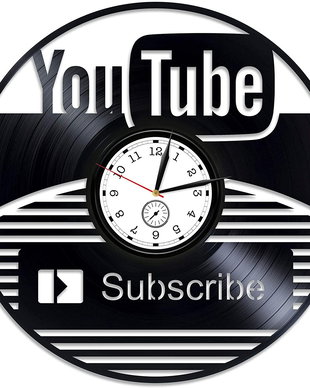 YOU TUBE- ceas de perete