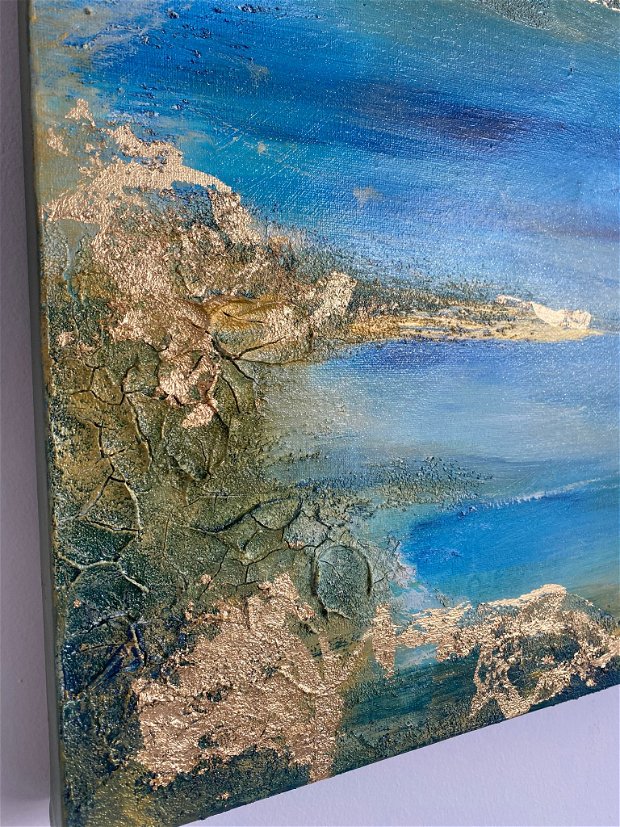 Tablou "SILENT" - Peisaj marin Modern - Unicat - Original art