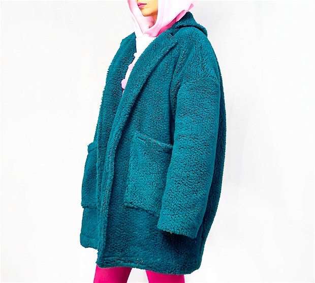 Turquoise coat