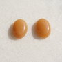 (2 bucati) Cabochon aventurin rosu aprox 15x11x4.5 mm