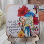 Plăcută decorativă  cu mesaj -mărțișor