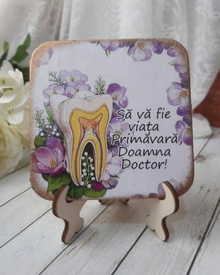 Felicitare  cu mesaj - medic/ stomatolog/ doctor