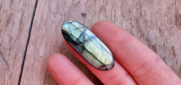 Cabochon labradorit, 41x16 mm