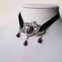 Colier in stil gotic cu agate