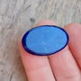 Cabochon lapis lazuli, 28x18 mm