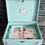 Set cufar botez, set cufar mot, cufar amintiri, cutie set mot, cufar trusou botez, cutie botez, cutie amintiri, cutie trusou fetita